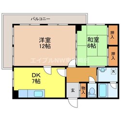 林田ビル（立岩町）の物件間取画像